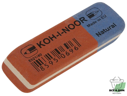 Ластик 6521 Koh-i-noor двойной (красно-синий)