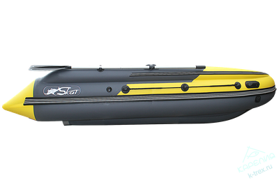 Лодка ПВХ Angler SKAT Тритон 430NDFi с Интегрированным фальшбортом