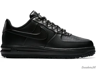 Nike Lunar Force 1 Duckboot Low Black/Черные  Мужские (41-45)