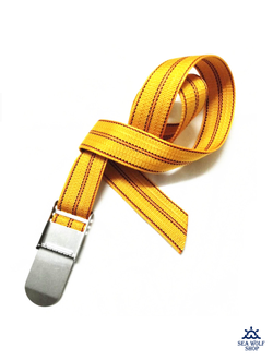 Ремень для дайвинга цвет. нейлон с нерж. пряжкой 1,4м