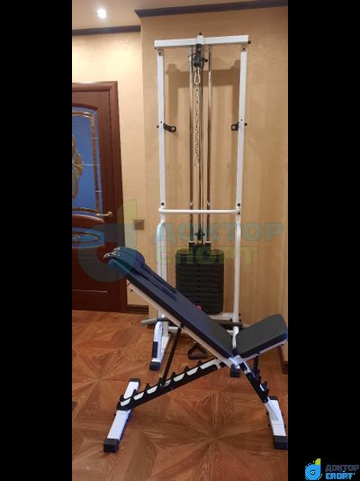 "Тонус" 60/80/100 кг со скамьей (опция: с турником)