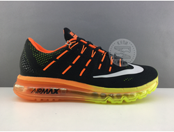 Nike Air Max 2016 Черные с желтым (41-45) Арт. 22M