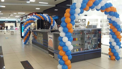 Стандартная гирлянда из воздушных шаров (арка, колонна)