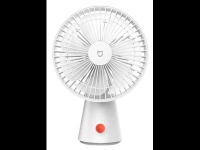 Портативный настольный вентилятор Xiaomi Mijia Desktop Fan 4000mAh (ZMYDFS01DM) белый
