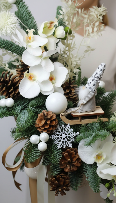 Новогодняя композиция № 1146