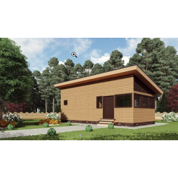 Каркасная баня 31м² (SK53)