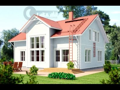 ДЖ-26 ЖИЛОЙ ДОМ: ГАБАРИТНЫЕ РАЗМЕРЫ: (11,4 Х 9М) 2 ЭТАЖА, ОБЩАЯ ПЛОЩАДЬ: М²