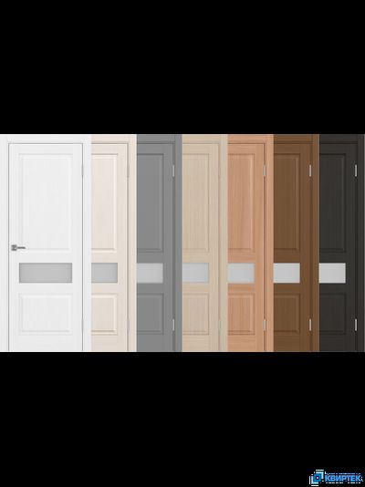 Межкомнатная царговая дверь экошпон Оптима Порте Тоскана 631.121 купить в Челябинске | КВИРТЕК