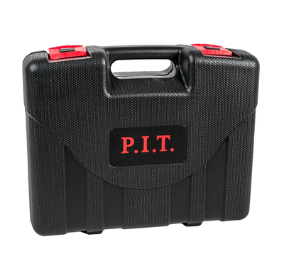 Фен технический P.I.T. PHG2001-C (2 кВт, кейс, 50-650°С, возд. поток 250-500л/мин, цифр.дисп, керам.нагр.э)