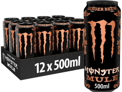 Энергетический напиток Monster Mule Ginger Brew 500мл (12)