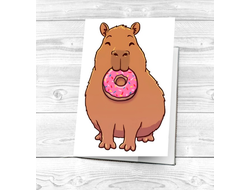 Обложка на паспорт Капибара, Kapibara-san №8