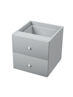 Вставка для стеллажа с 2 ящиками