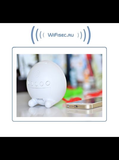 IP видеоняня WiFi (с информатором времени, месяцем и числом) с аккумулятором и с DVR, Full HD (Pro iCam)