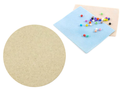 КОВРИК (МАТ) ДЛЯ РАБОТЫ С БИСЕРОМ И БУСИНАМИ - бежевый