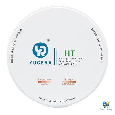 Yucera HT White Zirconia – Прозрачный и Прочный Цирконий для Стоматологии