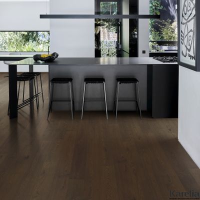 Паркетная доска Karelia Дуб Story Barrel Brown Matt купить в интернет-магазине karelia-floor.ru