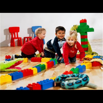 Набор мягких кубиков LEGO 42 единицы