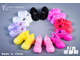Женские кроссовки (сиреневые) 1/6 Street shoes (21XG73D) - VSTOYS