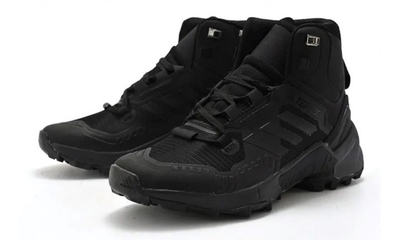 Кроссовки Adidas Terrex Swift R3 Mid Gore-Tex Total Black зимние