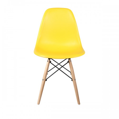 Дизайнерский стул «Eames», DSW WX-503 (желтый)