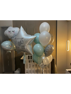 Набор шаров на выписку Добро пожаловать домой