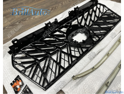 Решетка Toyota Prado 150 рестайлинг 2018+ TRD черная