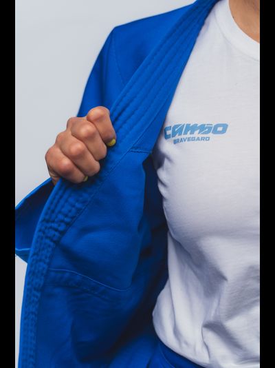 Кимоно для универсального боя UNIFIGHT синее
