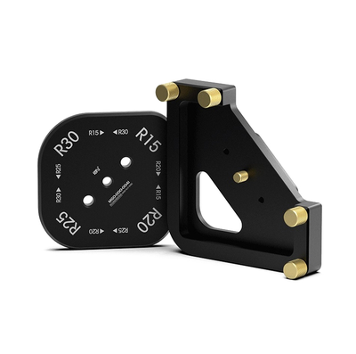 Радиусный шаблон для работы на фрезерным столе