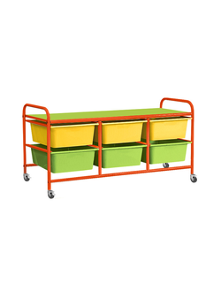 СТЕЛЛАЖНАЯ ВЫДВИЖНАЯ СИСТЕМА ХРАНЕНИЯ 3 - 6 КОНТЕЙНЕРОВ