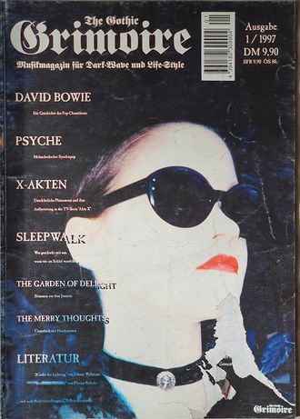 The Gothic Grimoire Magazine January 1997 David Bowie, Иностранные музыкальные журналы, Intpressshop