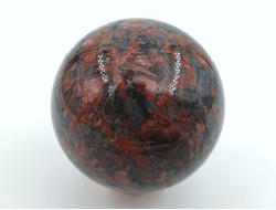 Шар Гранит Калгуваара, Россия, Карелия (50 мм, 164 г) №28103