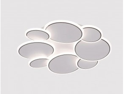 Estares св-к-люстра св/д управл. INDIGO 90W (9000lm) 2K-4K-6K 500x60 пульт бел IP20