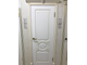 Межкомнатная дверь "Аристократ" эмаль белая с патиной капучино (стекло)