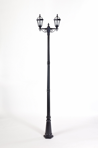 Светильники садово-парковые ROME S (столб 2 фонаря, высота  2233мм)