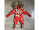 М.1508 Комбинезон слитный  красный (68)