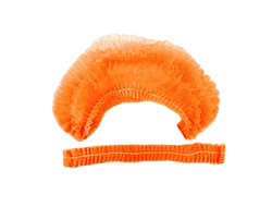 Шапочка медицинская оранжевая