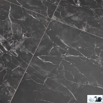 Керамогранит Гранитея Киреты Черный 60 х 60 см матовый мрамор