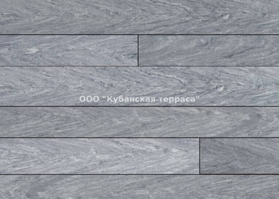 Террасная доска Bruggan Multicolor полнотелая Grey