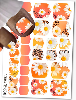 Пленки для педикюра 9,5*13,5 см PR-630