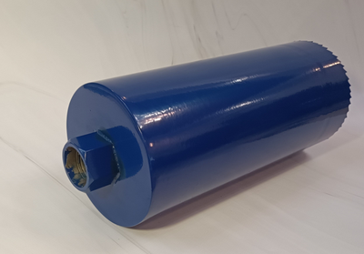 Коронка биметаллическая диаметр 132 мм глубина 300 мм по дереву, металлу, пластику.