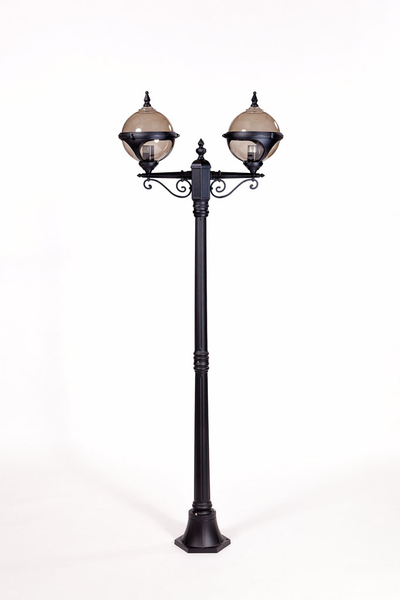 Садово-Парковый светильник шар VENA smoke 2