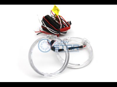 Светодиодные кольца LED Cree - 80мм, с драйвером (комплект, 2шт)