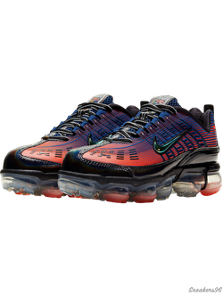 NIKE AIR VAPORMAX 360 Black/Red Мужские (41-45)