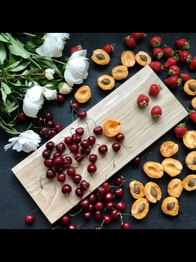 Доска для подачи, дуб, светлая