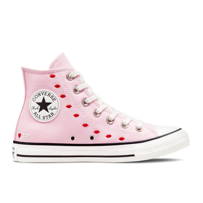 Converse Chuck 70 Valentines Day розовые высокие с губками