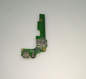 Плата USB разъёмов+S-Video разъем  для ноутбука Dell Inspiron 1525 (07534-2)