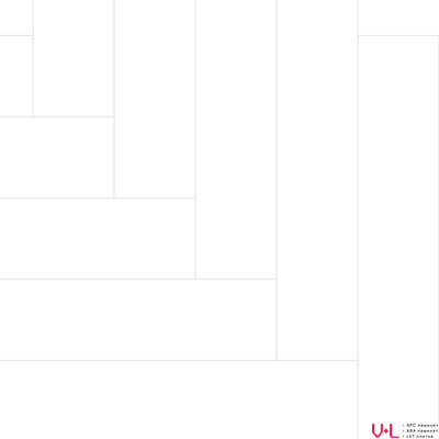 SPC ламинат The Floor Herringbone White D2935 42 класс толщина 6.0 мм с фаской и подложкой замковый 1.752 м2