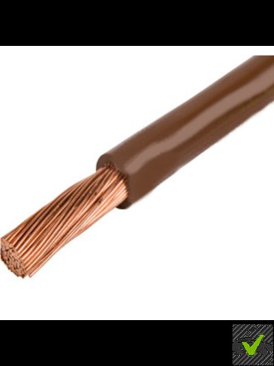 ПВАМ 0,75мм (коричневый) провод автомобильный маслобензостойкий