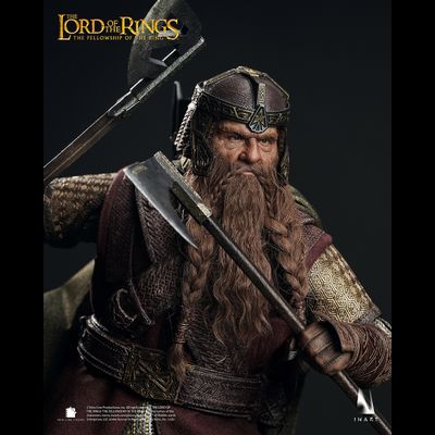 ПРЕДЗАКАЗ - Гимли (Властелин Колец, Lord of the Rings) - Коллекционная ФИГУРКА 1/6 Scale The Lord of the Rings: The Fellowship of the Ring Gimli (AgA033) - INART ?ЦЕНА: 58500 РУБ.?