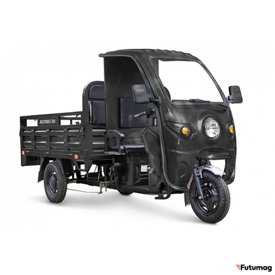Грузовой электротрицикл Rutrike D4 NEXT КАБИНА 1800 60V1200W черный